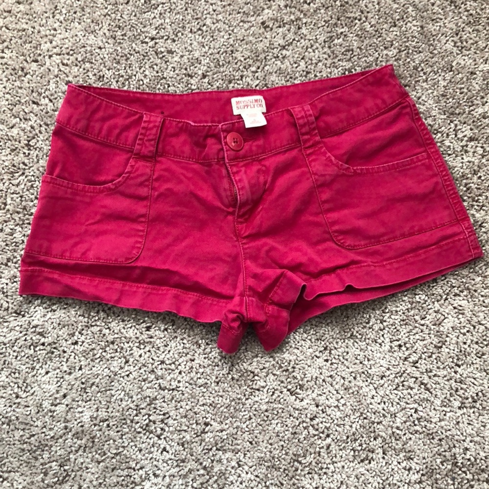 Mossimo Supply Co. Pink Shorts Size
